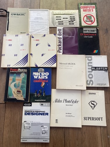 Job lot computer manuals - lot,