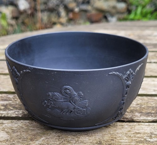 Wedgwood black basalt sugar
