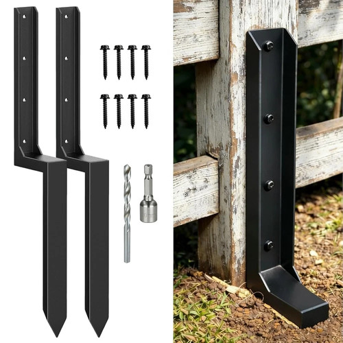 Fence post repair - repair, kit