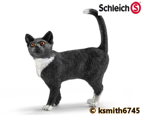 Schleich black and - schleich, cat