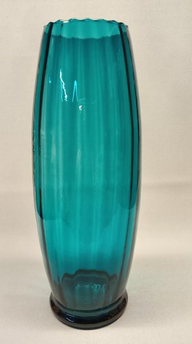Teal empoli art glass - empoli,