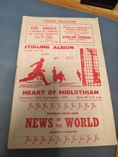 Stirling albion hearts - stirling, v