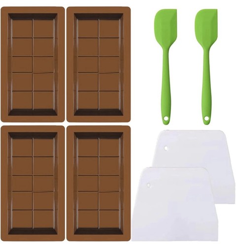 4pcs deep chocolate bar - chocolate,