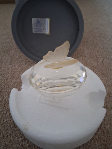 Swarovski crystal trinket box - crystal,