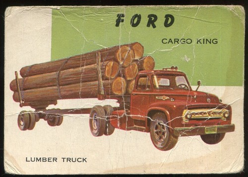 1954 topps world wheels - topps, on
