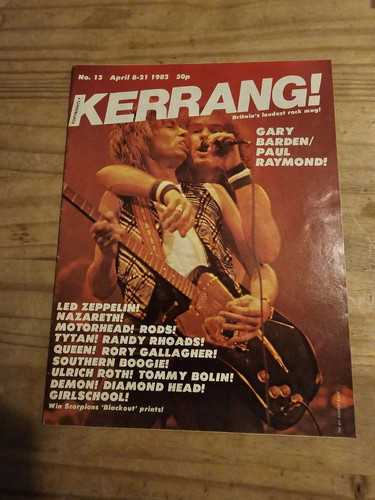 Kerrang vintage rock - kerrang,