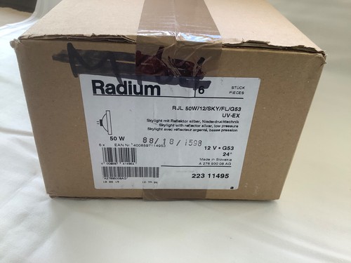 Radium 50w skylight bulbs - bulbs, 6