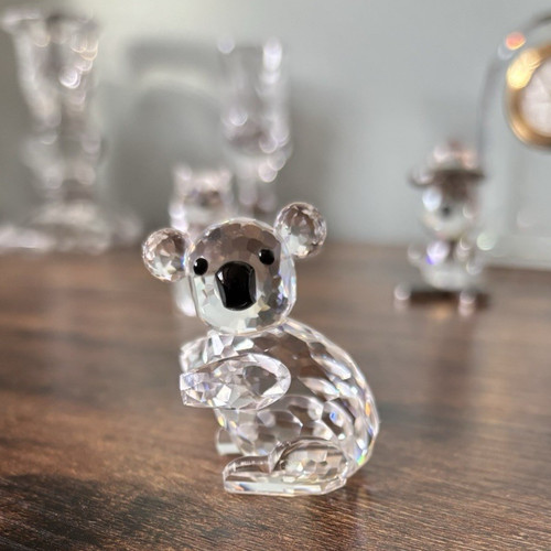 Swarovski clear crystal koala - crystal,