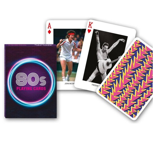 Eighties playing cards - playing,