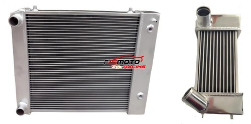 Aluminum radiator intercooler - aluminum, radiator+intercooler