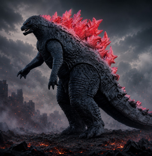 Godzilla king kong action - godzilla,
