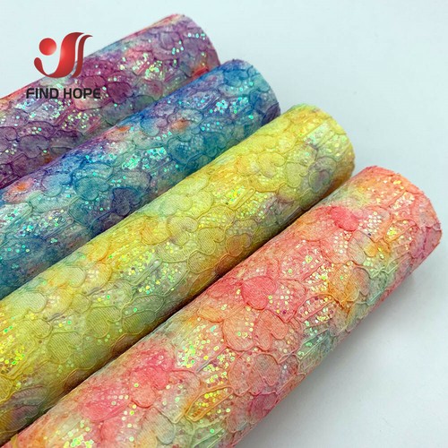 Chunky lace iridescent - chunky, rainbow