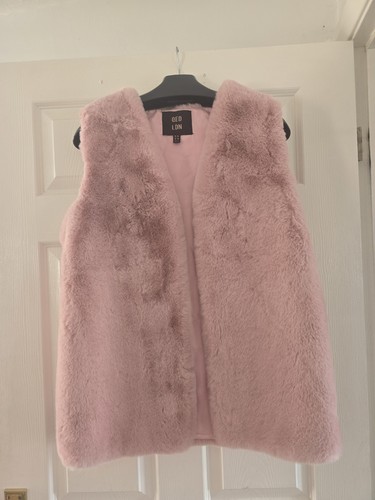 Qed ldn pink faux fur - pink,