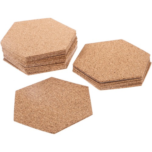 10pcs reusable hexagon cork - reusable,