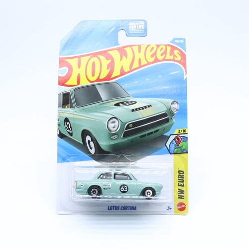Hot wheels lotus cortina green - wheels,