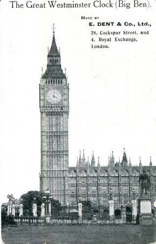 1910s postcard advertising - postcard,