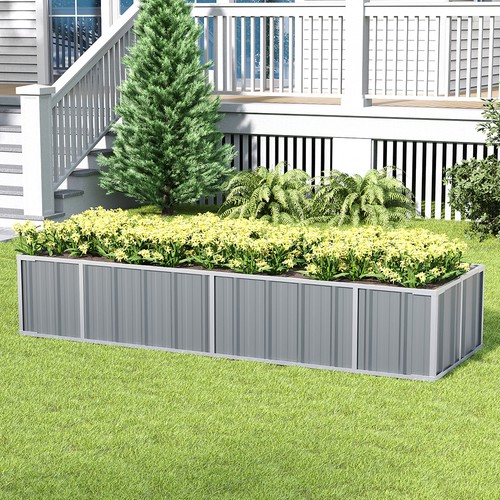 Metal planter garden raised - metal,