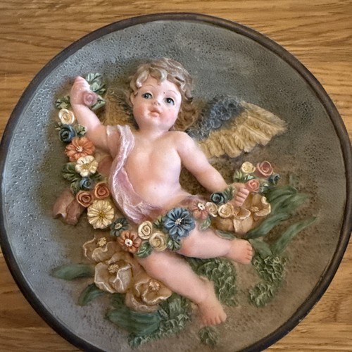 Vintage angel cherub wall - vintage,