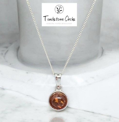 Amber pendant sterling silver - pendant,