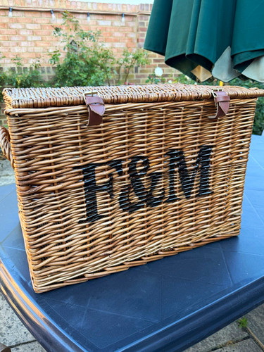 Wicker fortnum mason - fortnum, large