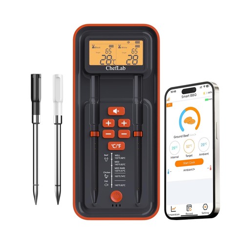Meat thermometer wireless - ai,