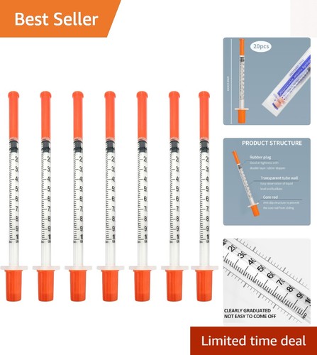 Durable 1ml plastic - durable, measuring