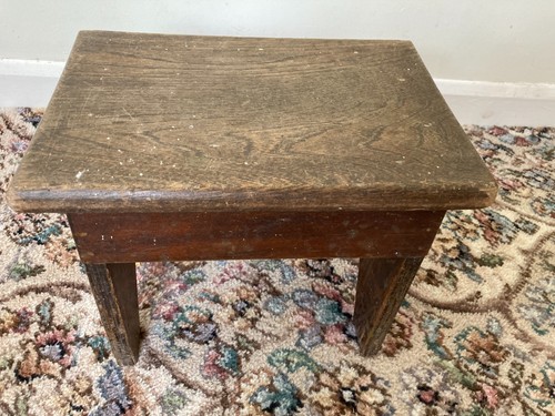 Rustic farmhouse step stool