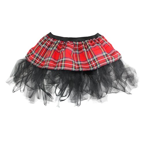 Adults tartan plaid cyber - cyber, tutu