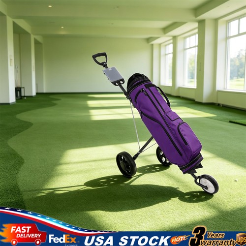 Wheel golf push cart - 3,