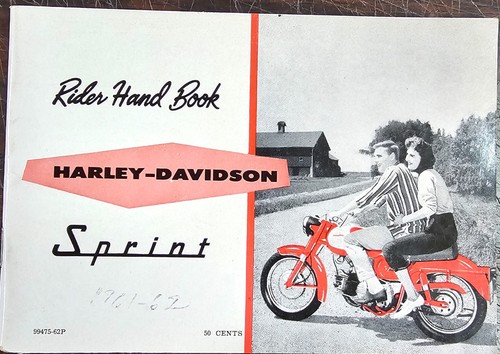 1962 harley davidson - 1962, sprint