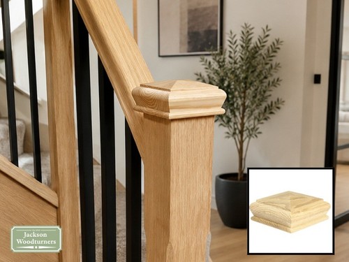 Oak pyramid cap fit 90mm - oak, to
