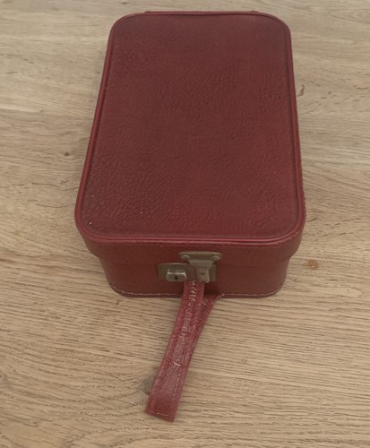 Vintage 50s red rectangle - vintage,