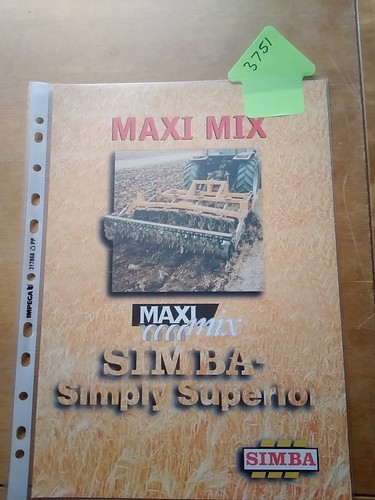 Simba machinery maxi - simba,