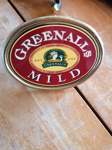 Greenalls metal brass beer - metal,