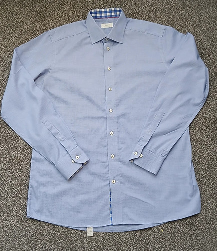 Eton shirt mens blue - eton, 43/17