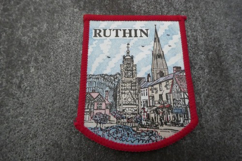 Ruthin cloth patch badge - cloth,