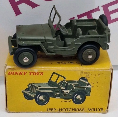 Vintage dinky toys 80b jeep - toys,