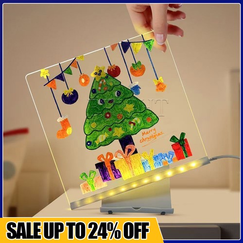 Led acrylic light message - led, light-up