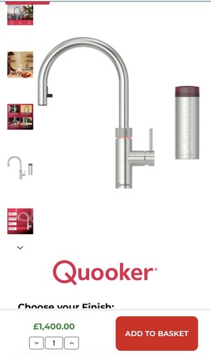 Quooker boiling water high arc - boiling,
