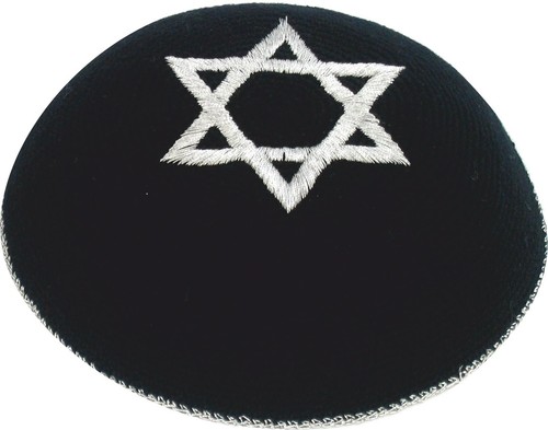 Black star david holyland - black,