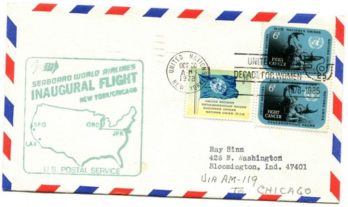Seaboard world first flight - world,