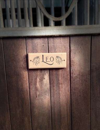 Personalised horse stable - personalised,