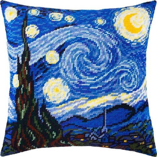 Needlepoint tapestry pillow - needlepoint/tapestry,