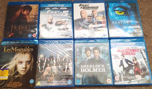Blu ray bundle action - blu, x