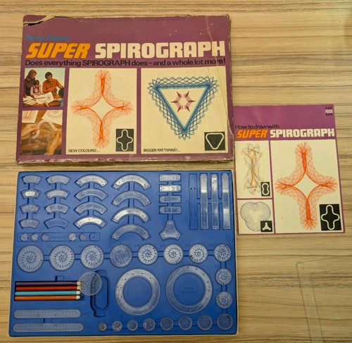 Vintage super spirograph 1971 - spirograph,