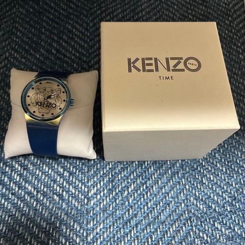 Kenzo time tiger watch - kenzo, blue