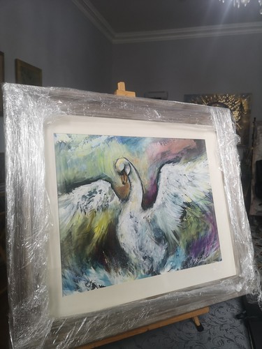 Grace original framed wood - original,