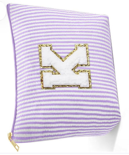 Job lot purple white - job, striped