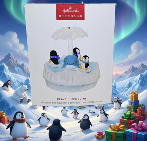 Playful penguins 2025 hallmark - playful,