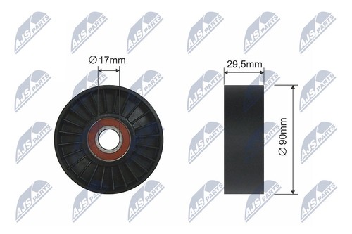 Rnk 023 nty idler guide - rnk-ch-023, idler/guide